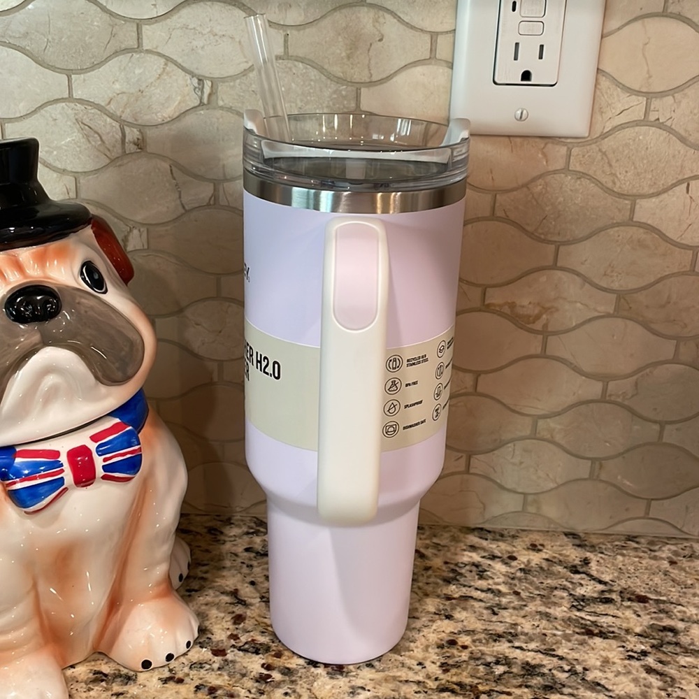 Stanley the flowstate quencher H2.0 tumbler in wisteria colorblock - Picture 3 of 5